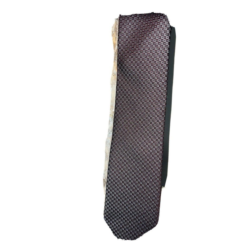 Joseph Abboud Silk Neck Tie Luxury Thick Hand Blue Red 3” x 63” Long NEW